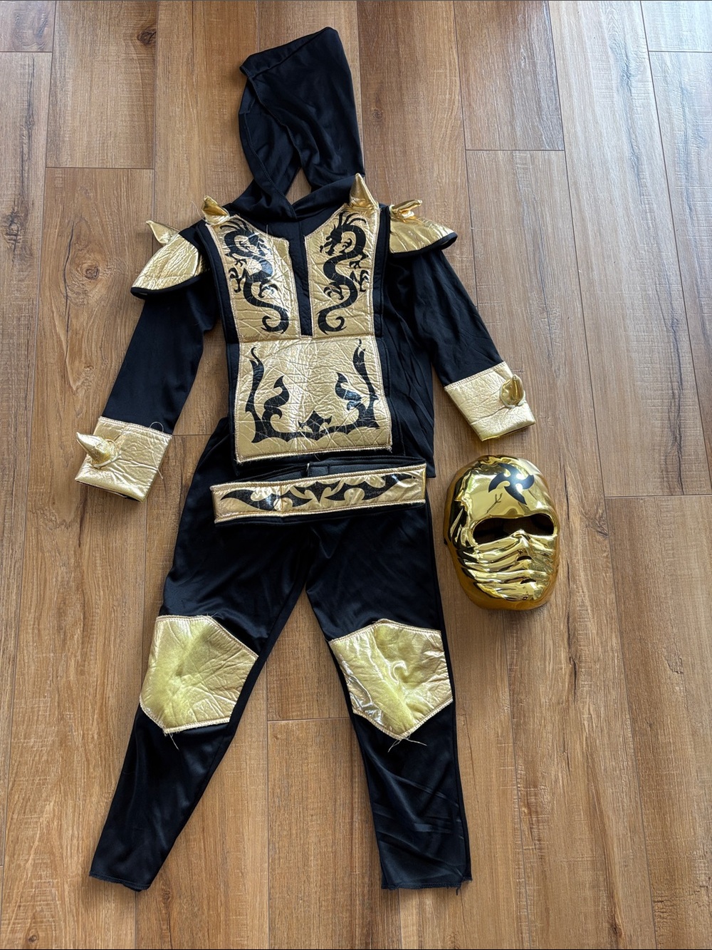 Rubies Golden Dragonfire Ninja Costume